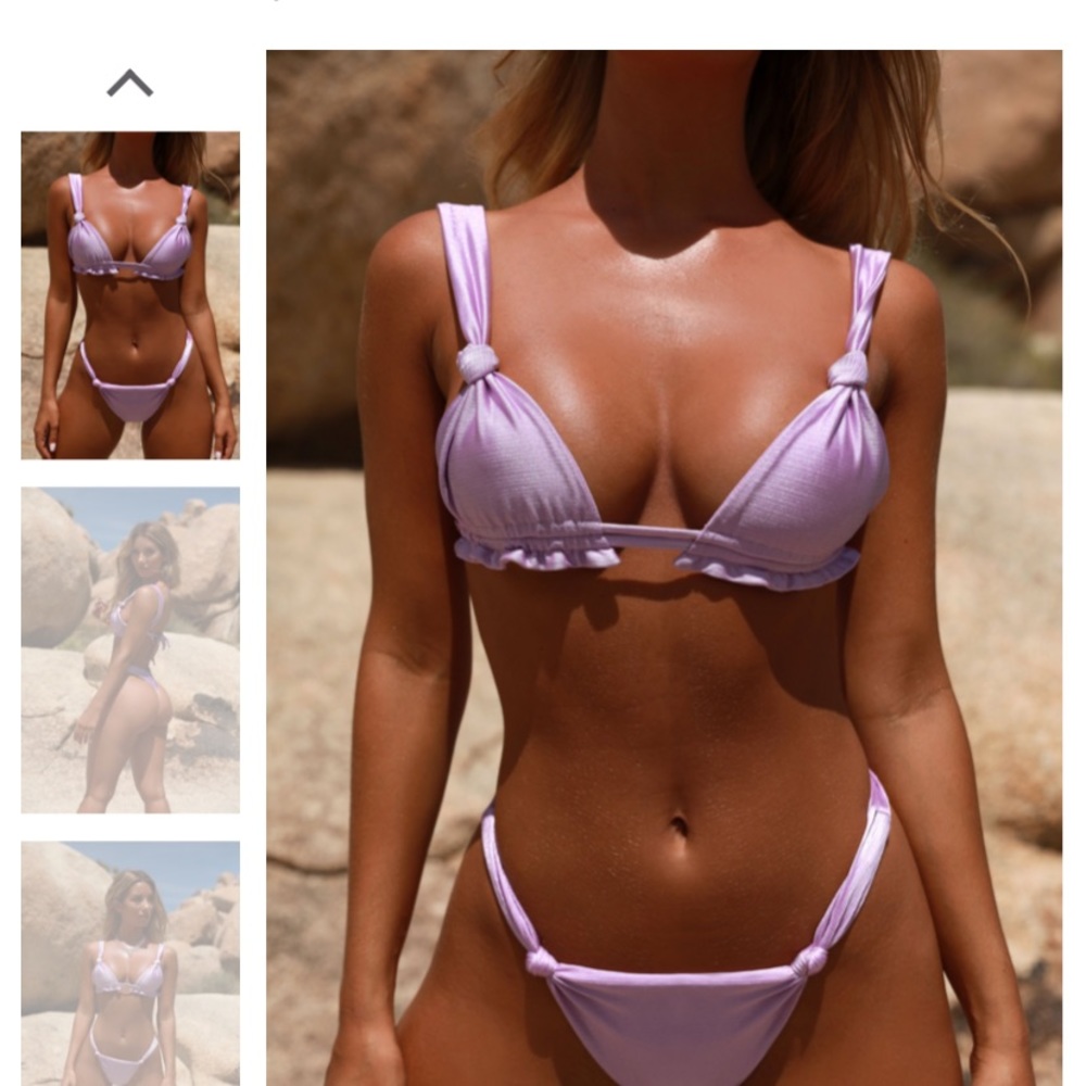 Oh Polly lilac bikini xs never worn